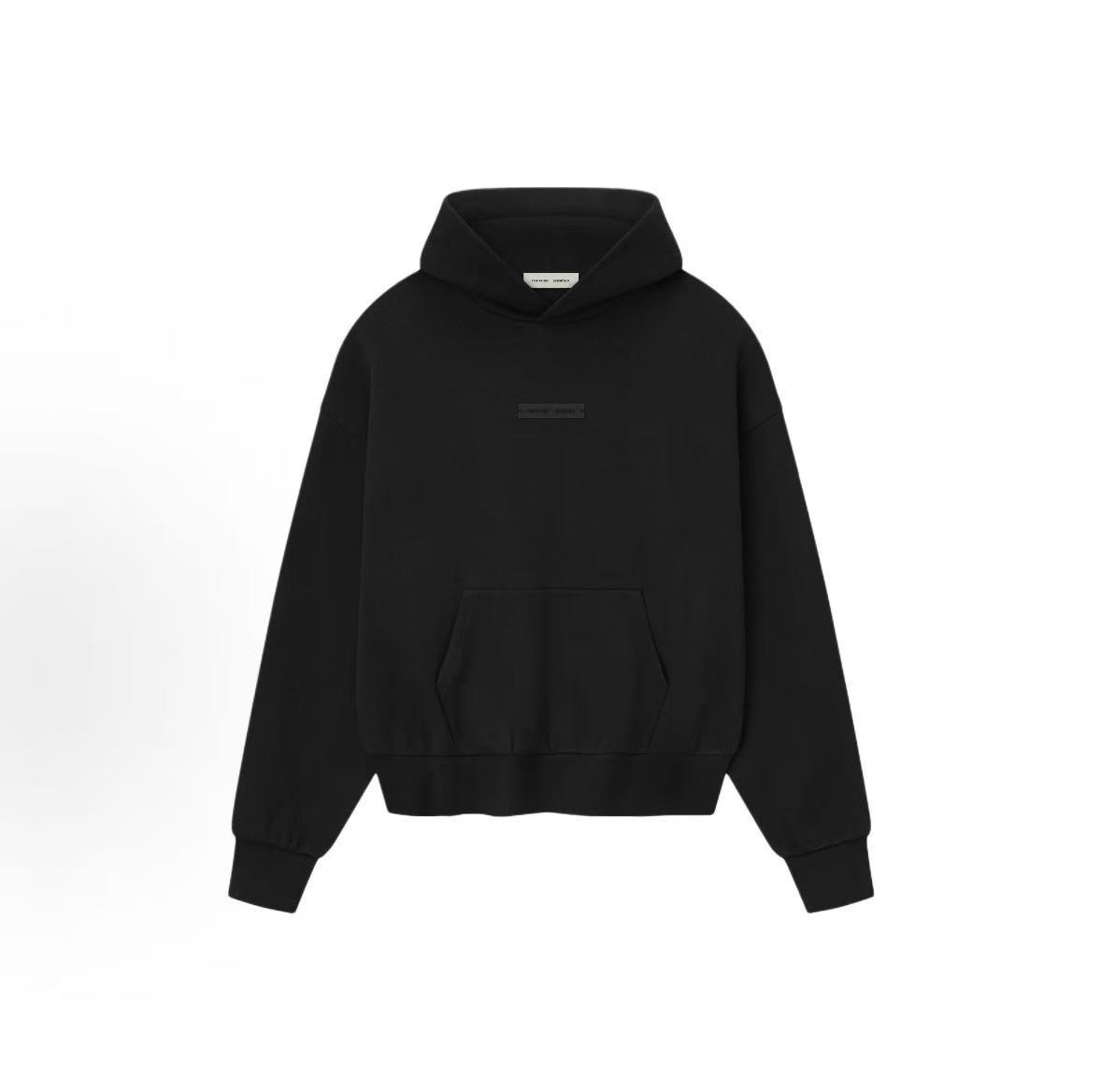 Essentials Fear of God Black Hoodie - Image 2